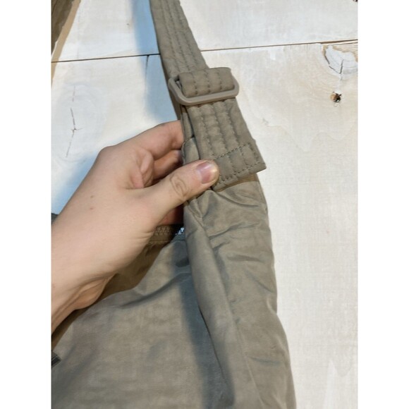 Baggu Cocoa Mini Nylon Shoulder Bag Brown Handbag Purse Lightweight Adjustable - Picture 3 of 7